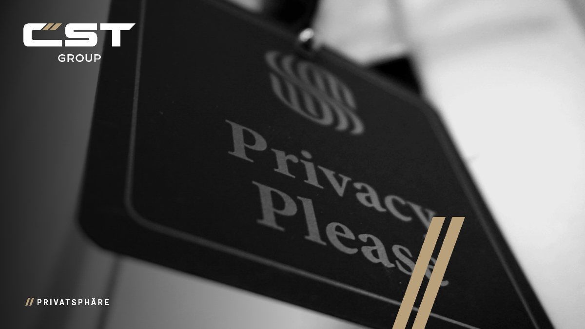 Abstrakte Grafik, die die Abgrenzung zwischen staatlicher und privater Sicherheitsverantwortung darstellt