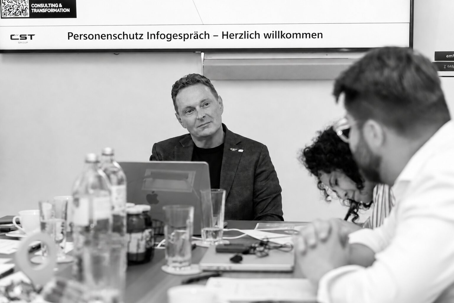 Dr. Franz Wulz im Personenschutz-Infogespräch